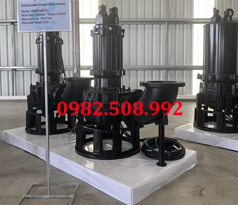 Máy bơm chìm Tsurumi 300BZ622, bơm thoát nước thải hạng nặng