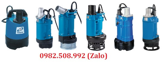 Máy bơm chìm nước thải Tsurumi có thiết kế họng xả đỉnh