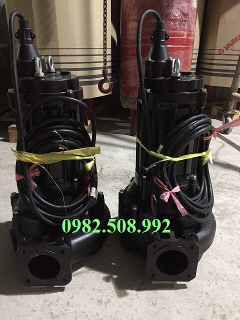 Máy bơm chìm thoát nước thải cánh hở model 100B45.5 - công suất 5.5kw