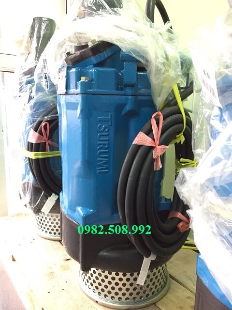 Thân bơm hút bùn loãng Tsurumi KTZ 411 phải có ch?Tsurumi dập nổi