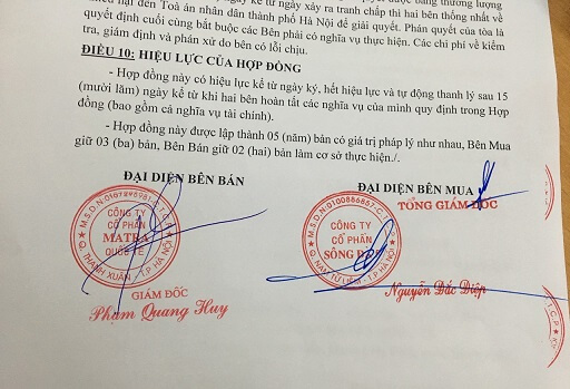 Hợp đồng cung cấp bơm chìm KTZ411 KTZ415 giữa Sông Đà 5 và Matra JSC