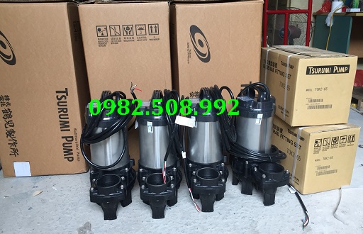 Máy bơm chìm hút bùn lắng bùn thải Tsurumi 80PU21.5 công suất 36m3/h