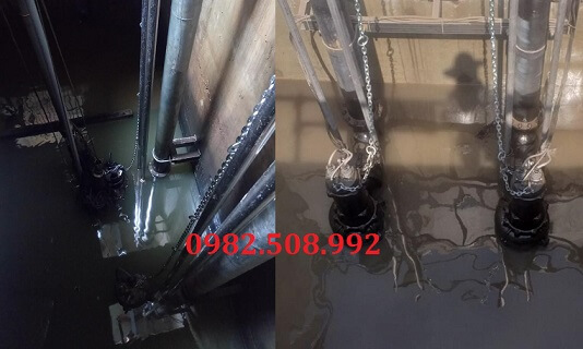 Máy bơm chìm Tsurumi TO200B415-53 dùng trong dự án điện mặt trời Tây Ninh