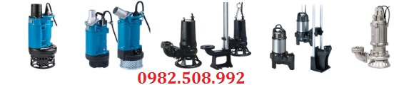 Những kiểu cánh máy bơm chìm nước thải Tsurumi