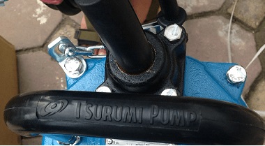 Tay cầm máy bơm chìm Tsurumi KTZ 33.7