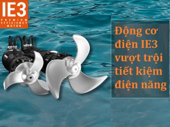 Máy khuấy chìm Tsurumi động cơ IE3 - hình 3