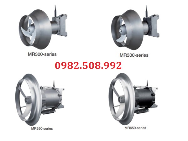 Catalogue máy khuấy chìm Tsurumi có vòng tròn định hướng